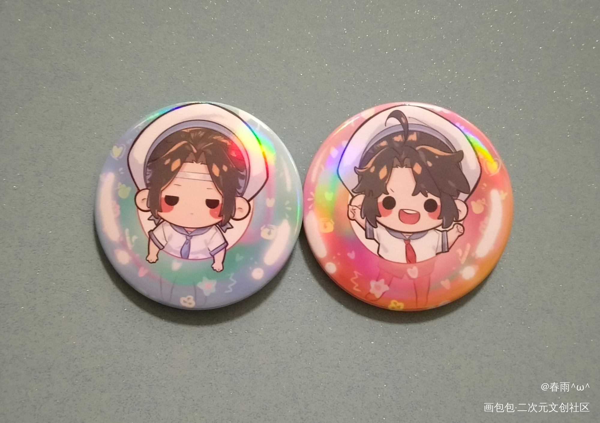 忘羡萌萌哒😘_魔道祖师授权返图蓝忘机·魔道祖师魏无羡·魔道祖师绘画作品
