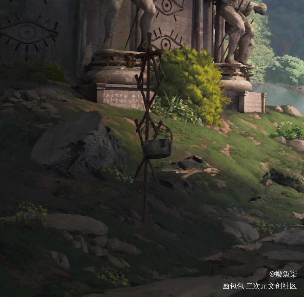 重生之异世界寻求自我_我想上首推概念设计异世界概念场景场景概念氛围图绘画作品