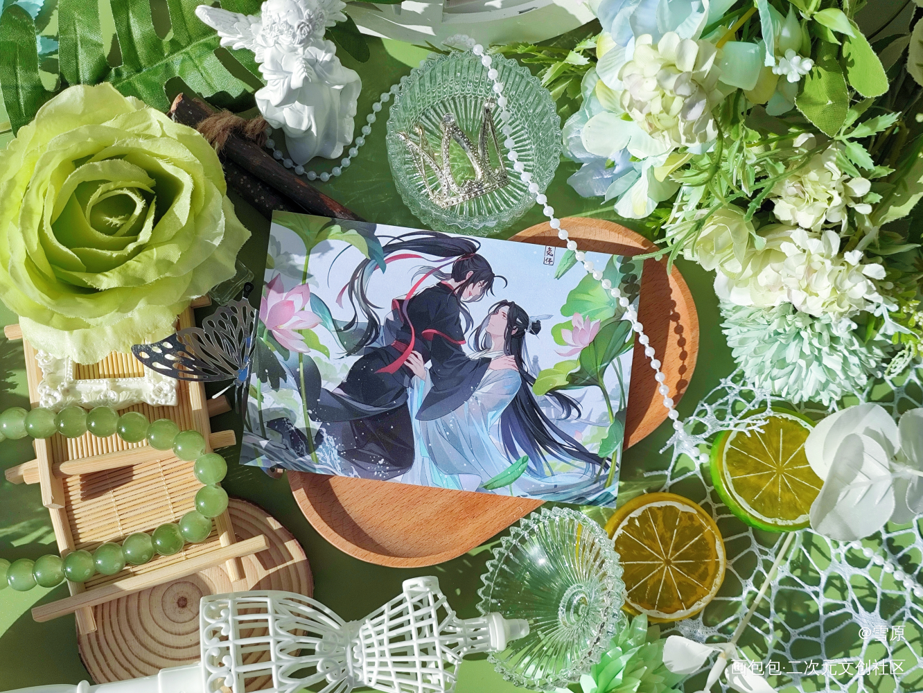 _魔道祖师蓝忘机·魔道祖师魏无羡·魔道祖师绘画作品