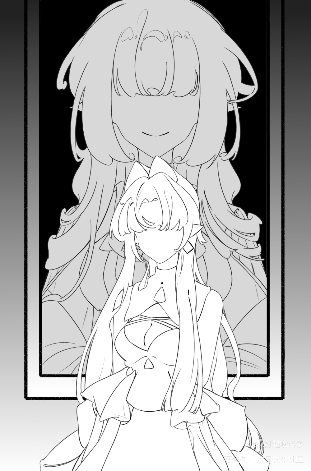 “君主与商人”_今日OC推荐oc绘画作品