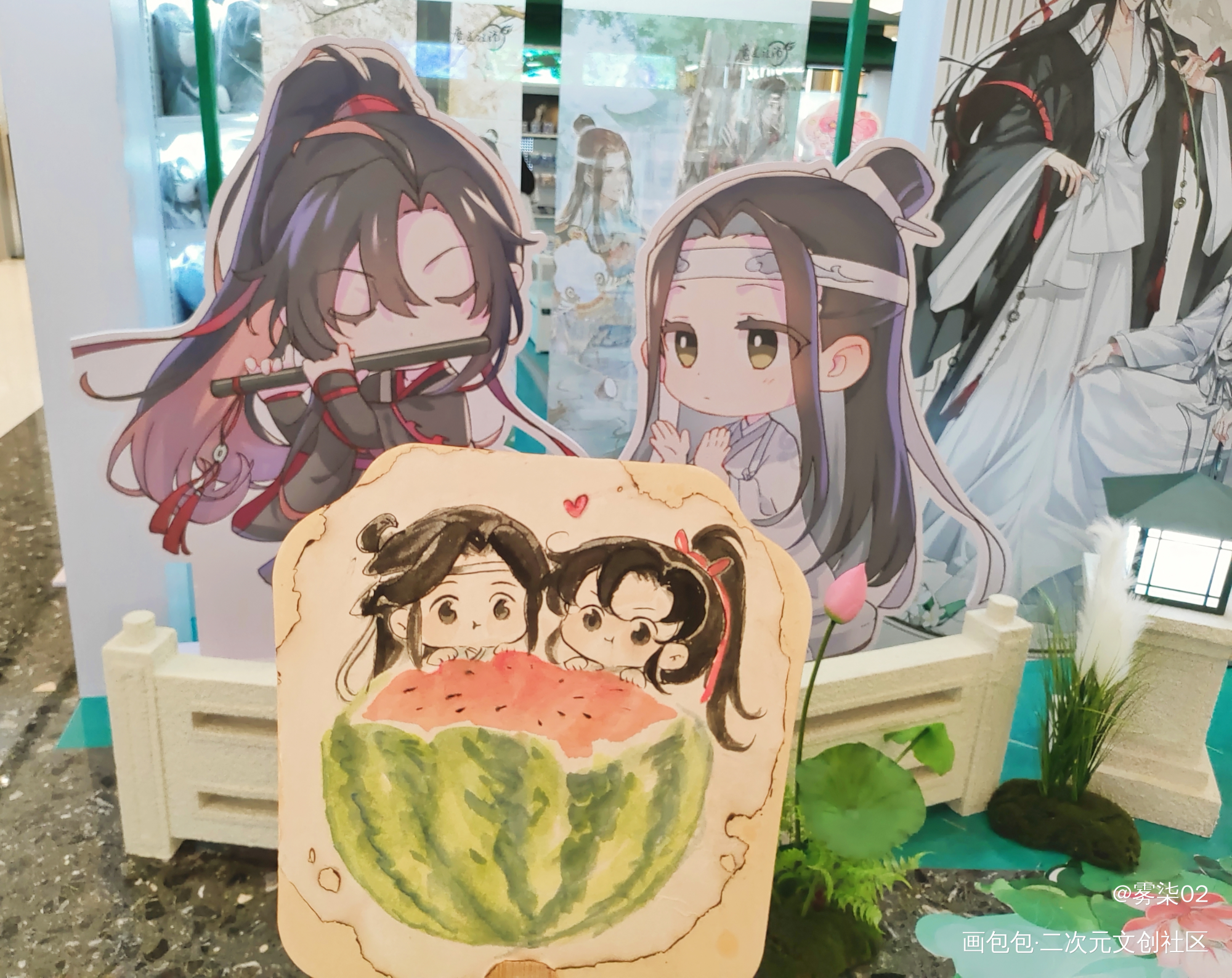 打卡！❤️_魔道祖师蓝忘机·魔道祖师魏无羡·魔道祖师绘画作品
