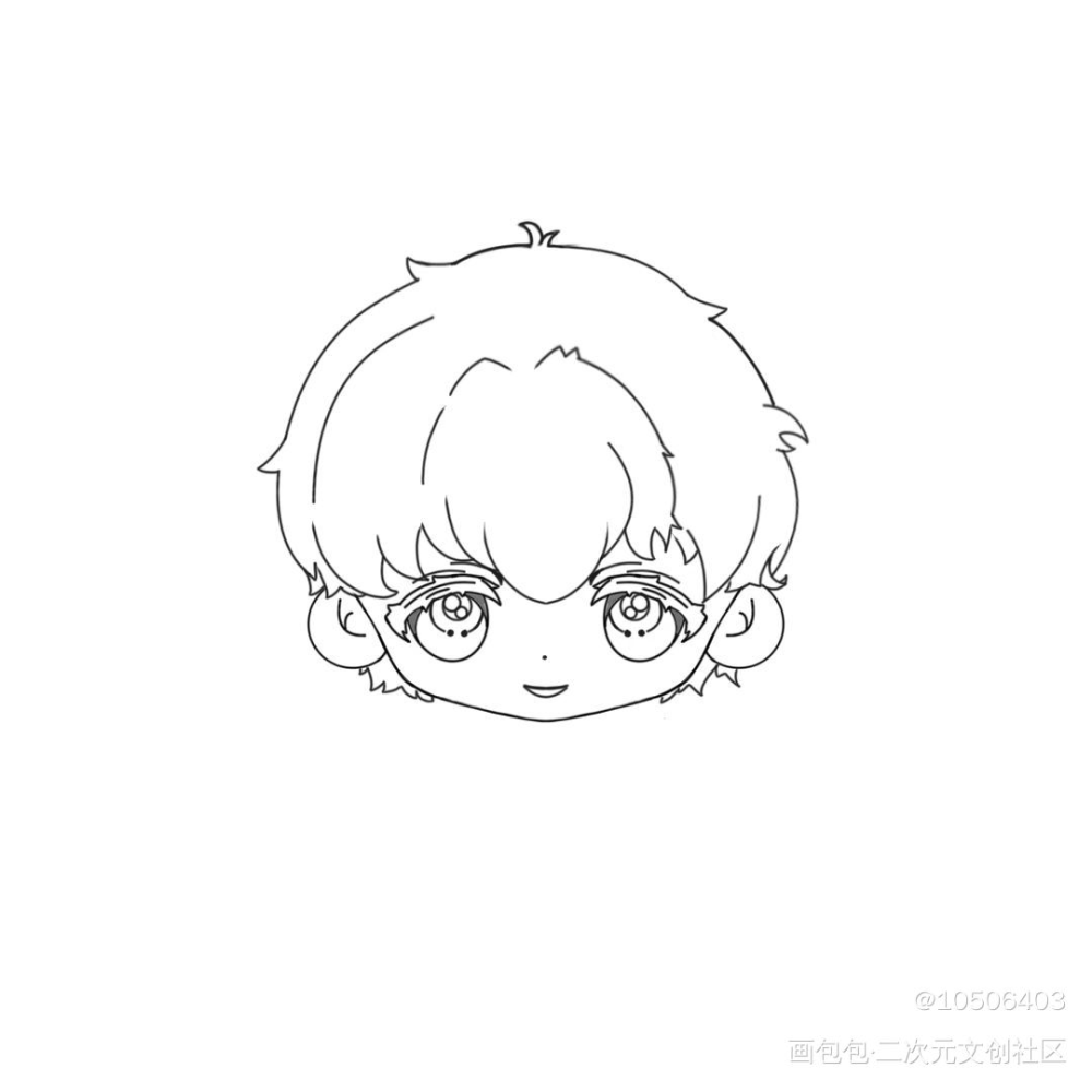 张起灵，吴邪饼干模具，印章_盗墓笔记吴邪张起灵绘画作品