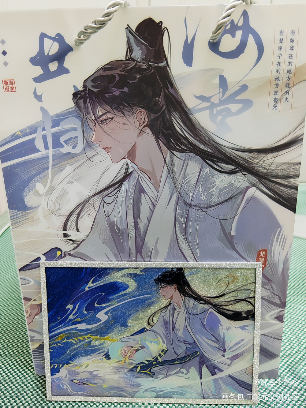 _二哈和他的白猫师尊燃晚绘画作品