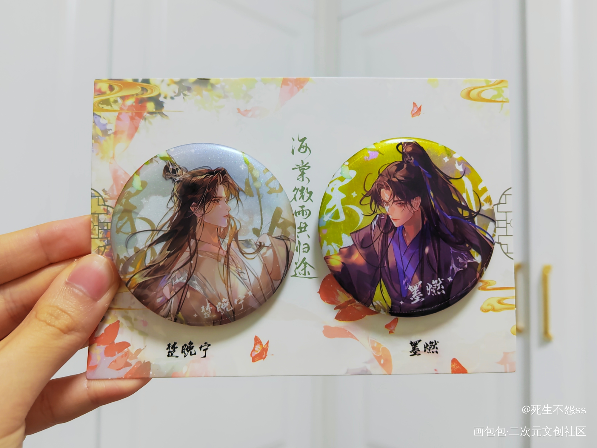 _二哈和他的白猫师尊燃晚绘画作品