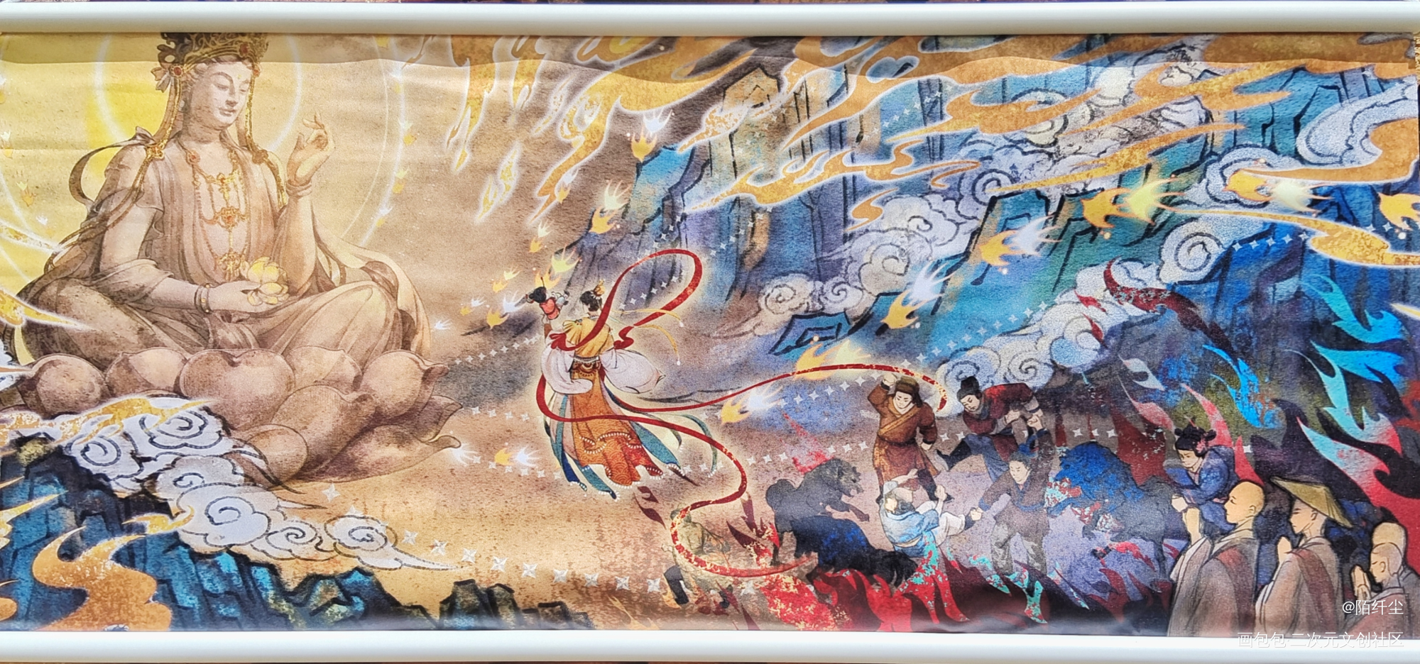 绝美😍😍😍😍~~_魔道祖师授权返图绘画作品