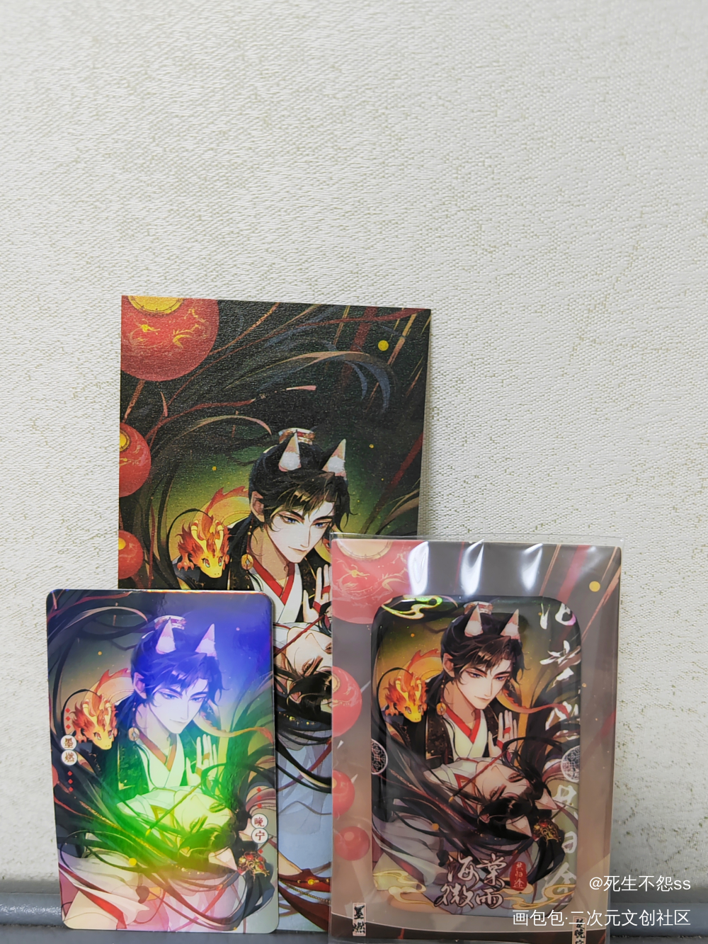 _二哈和他的白猫师尊燃晚绘画作品