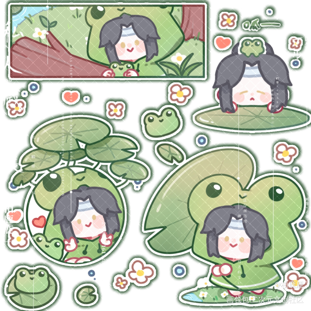 小青蛙忘机_魔道祖师蓝忘机·魔道祖师绘画作品