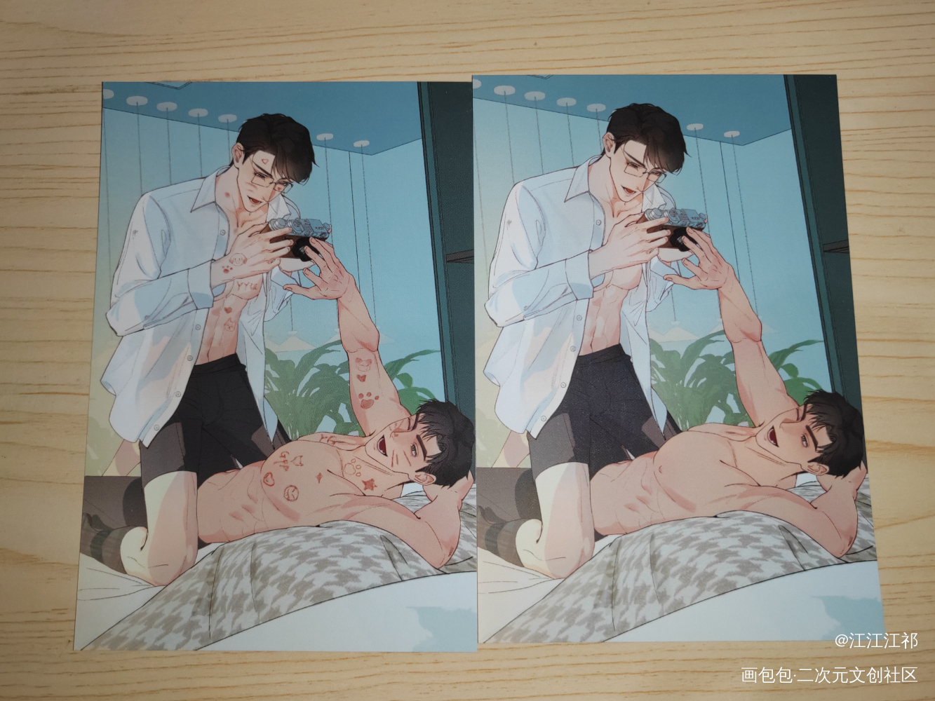 _针锋对决188男团无料返图原顾绘画作品