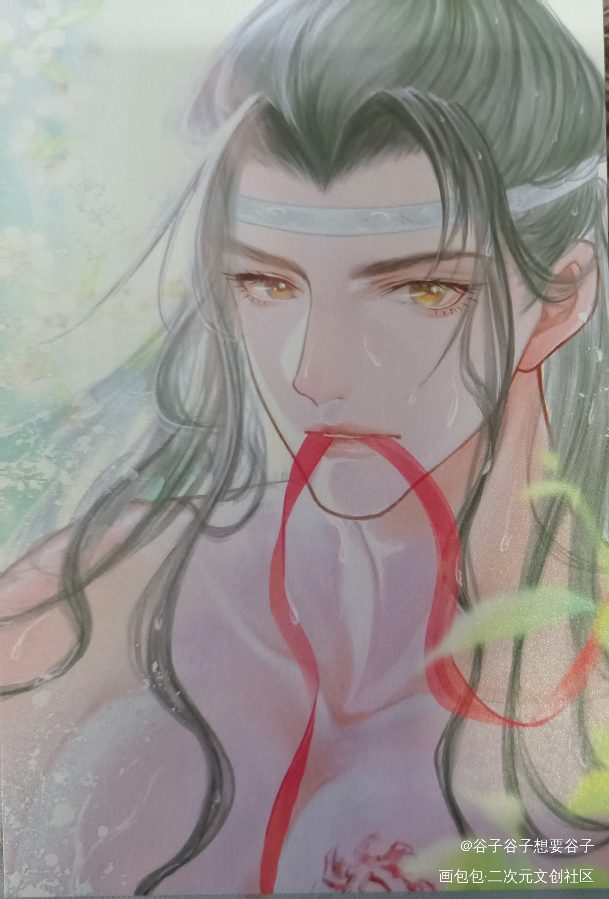 干什么？这是在干什么呢？_魔道祖师授权返图忘羡蓝忘机·魔道祖师魏无羡·魔道祖师绘画作品