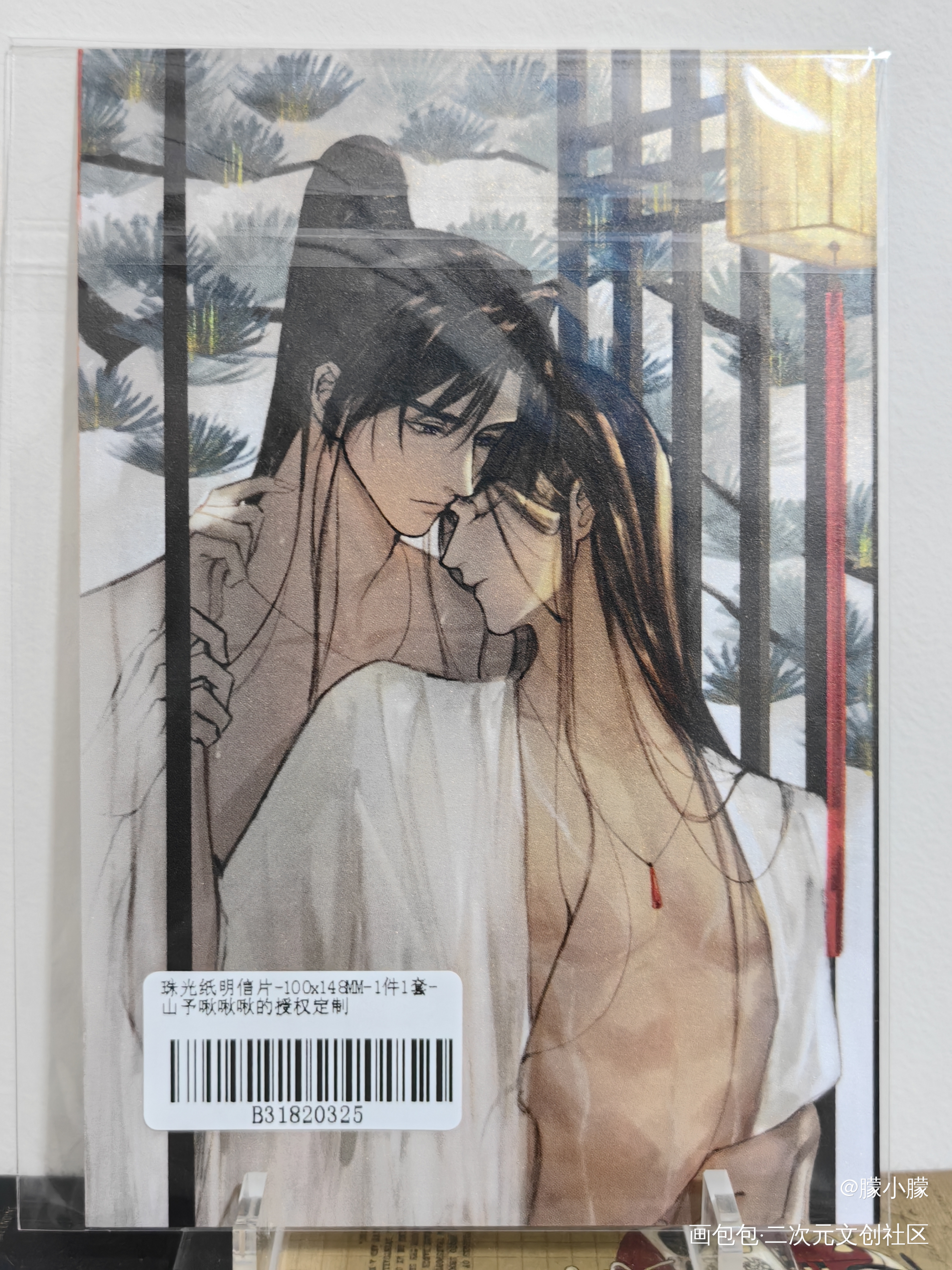 🌺🌺🌺_二哈和他的白猫师尊授权返图绘画作品