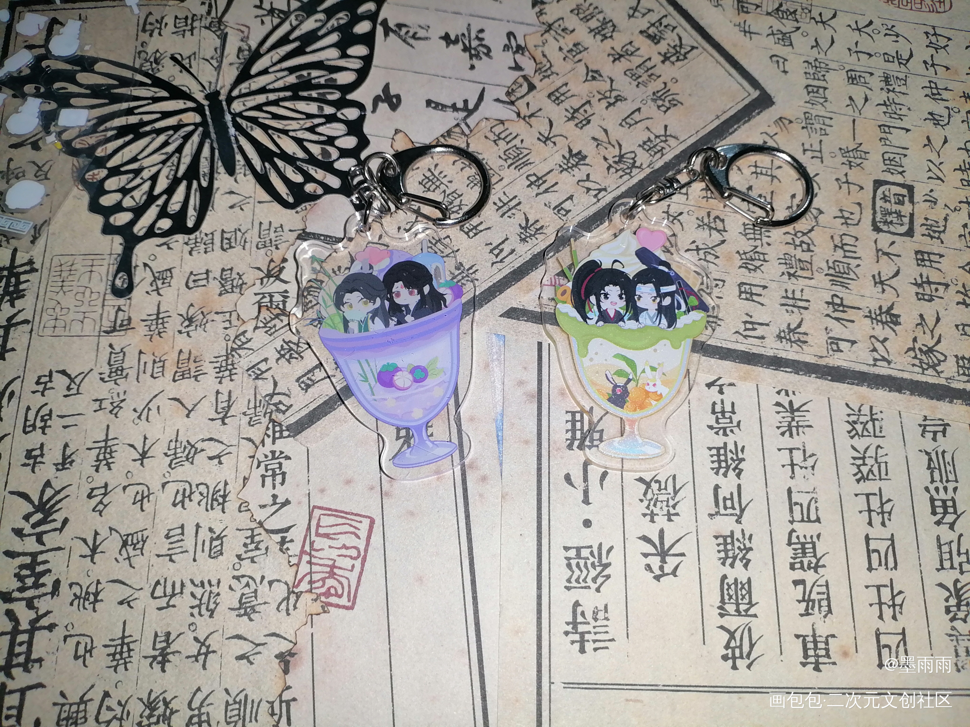 _天官赐福魔道祖师无料返图花城·天官赐福谢怜·天官赐福蓝忘机·魔道祖师魏无羡·魔道祖师绘画作品