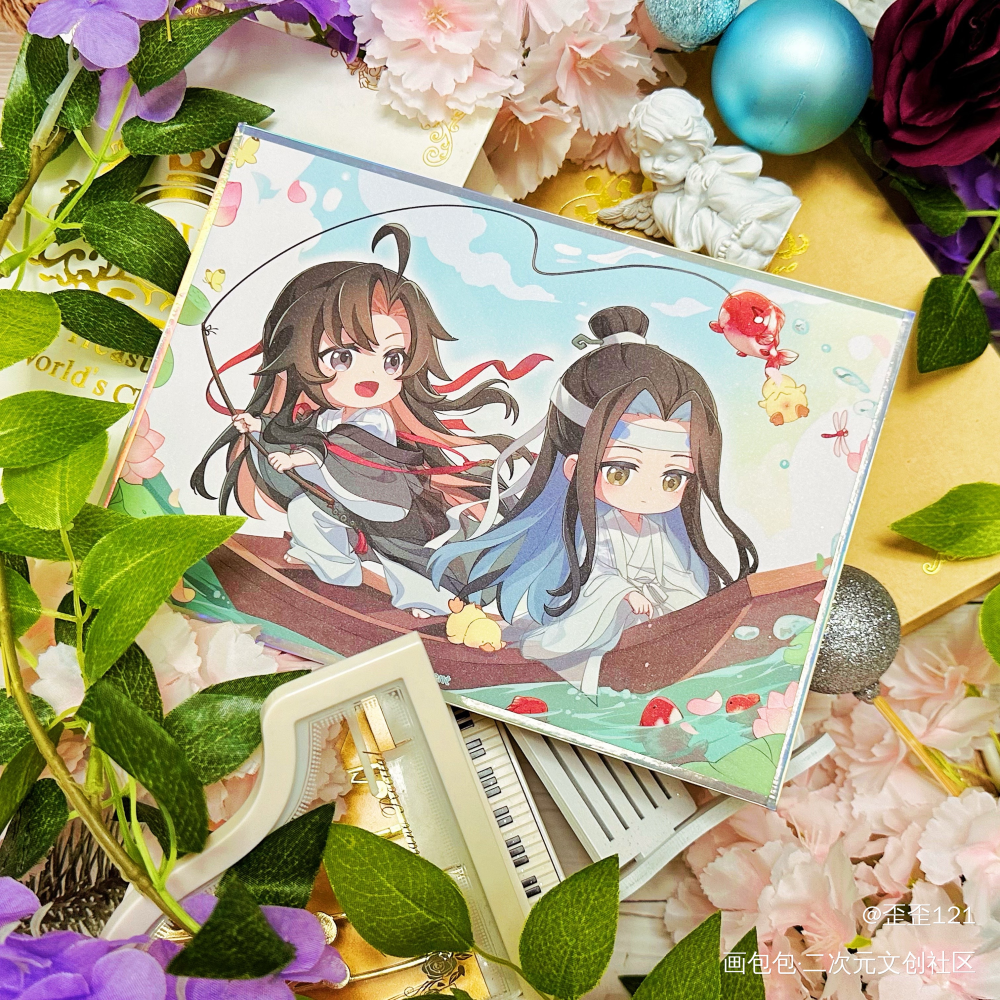 _魔道祖师蓝忘机·魔道祖师魏无羡·魔道祖师绘画作品
