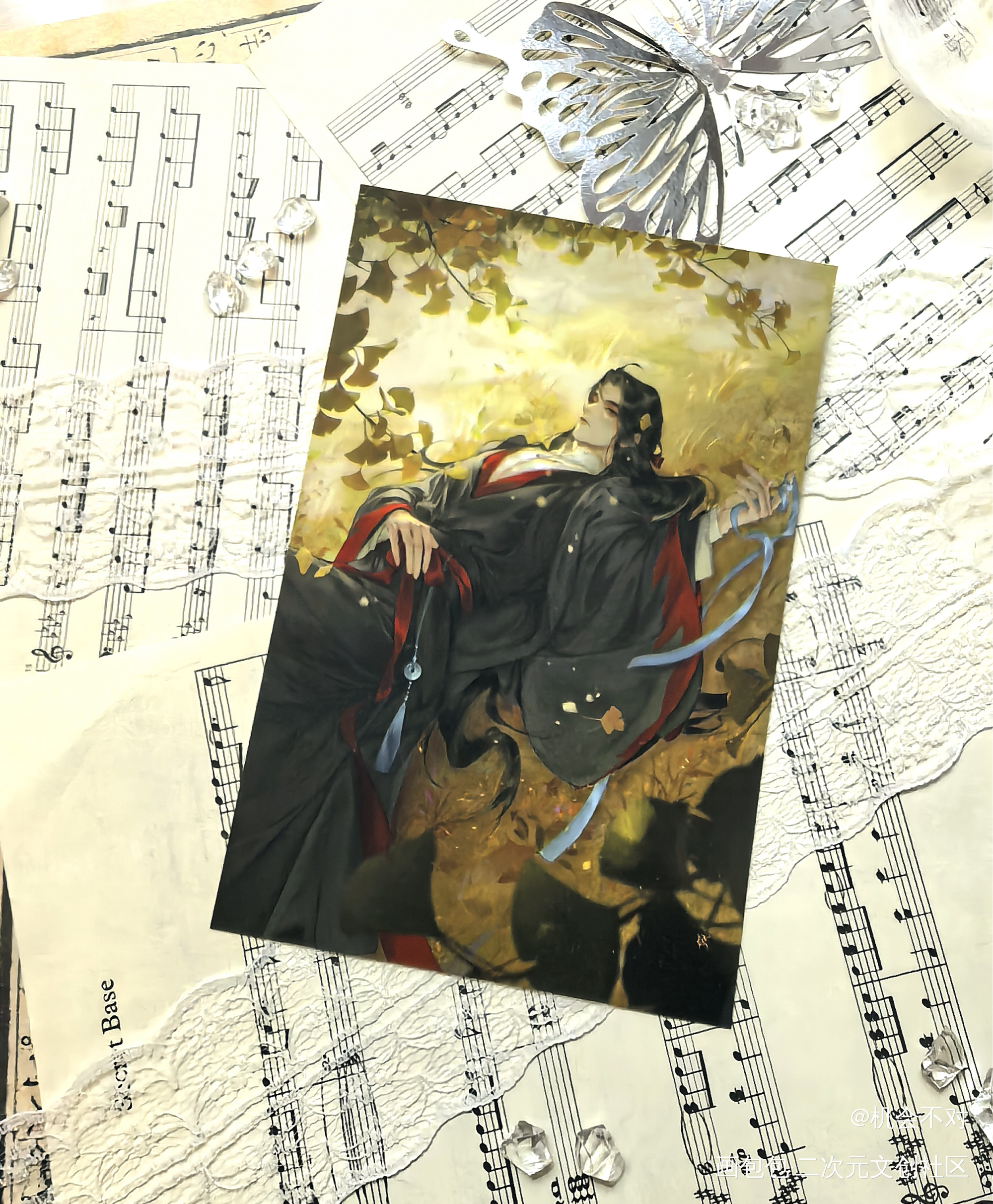 _魔道祖师蓝忘机·魔道祖师魏无羡·魔道祖师绘画作品