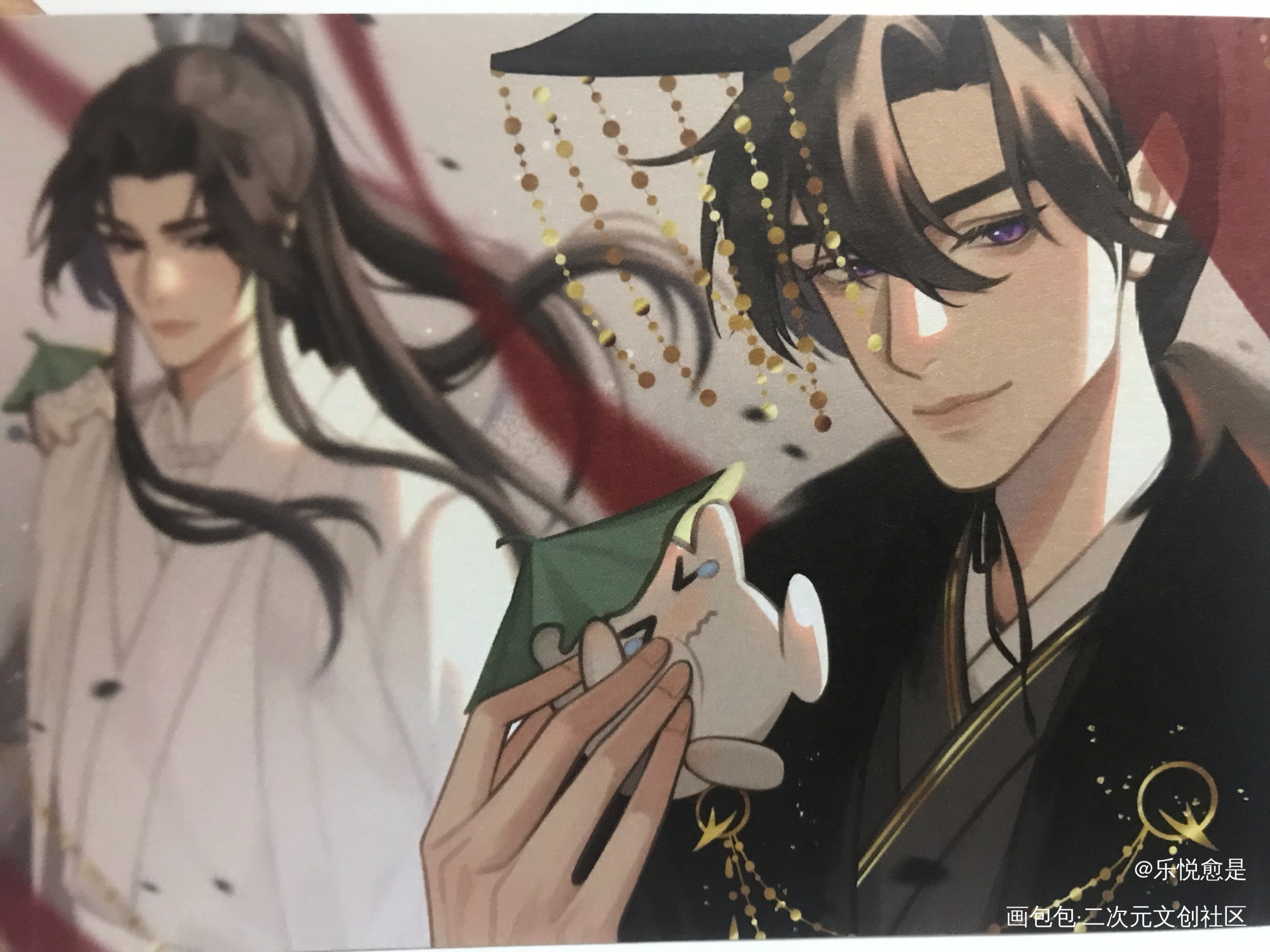 _二哈和他的白猫师尊无料返图绘画作品