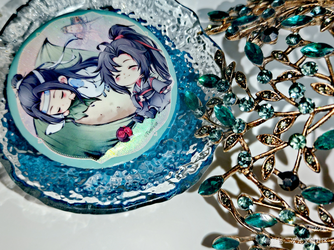 _魔道祖师花城·天官赐福谢怜·天官赐福蓝忘机·魔道祖师魏无羡·魔道祖师绘画作品