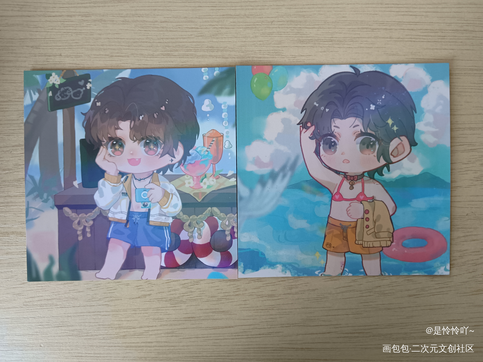 妹叔_谁把谁当真188男团黎朔·谁把谁当真赵锦辛·谁把谁当真黎朔赵锦辛绘画作品
