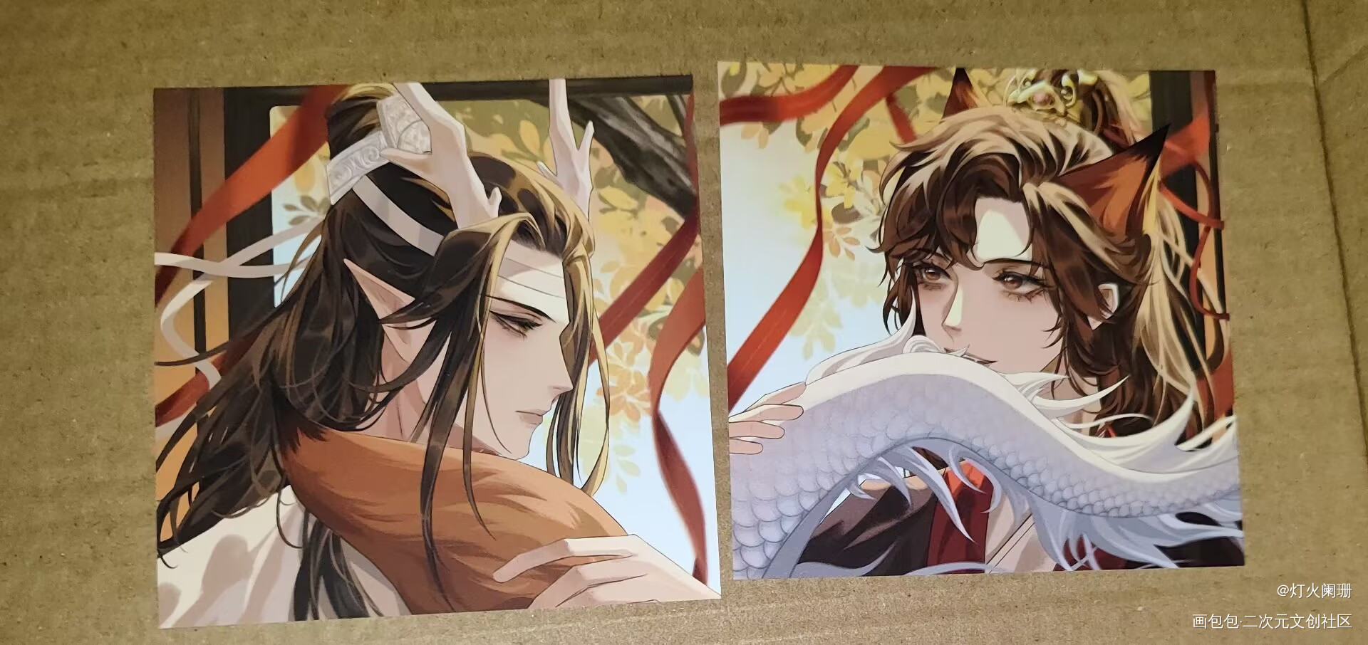 _魔道祖师无料返图绘画作品