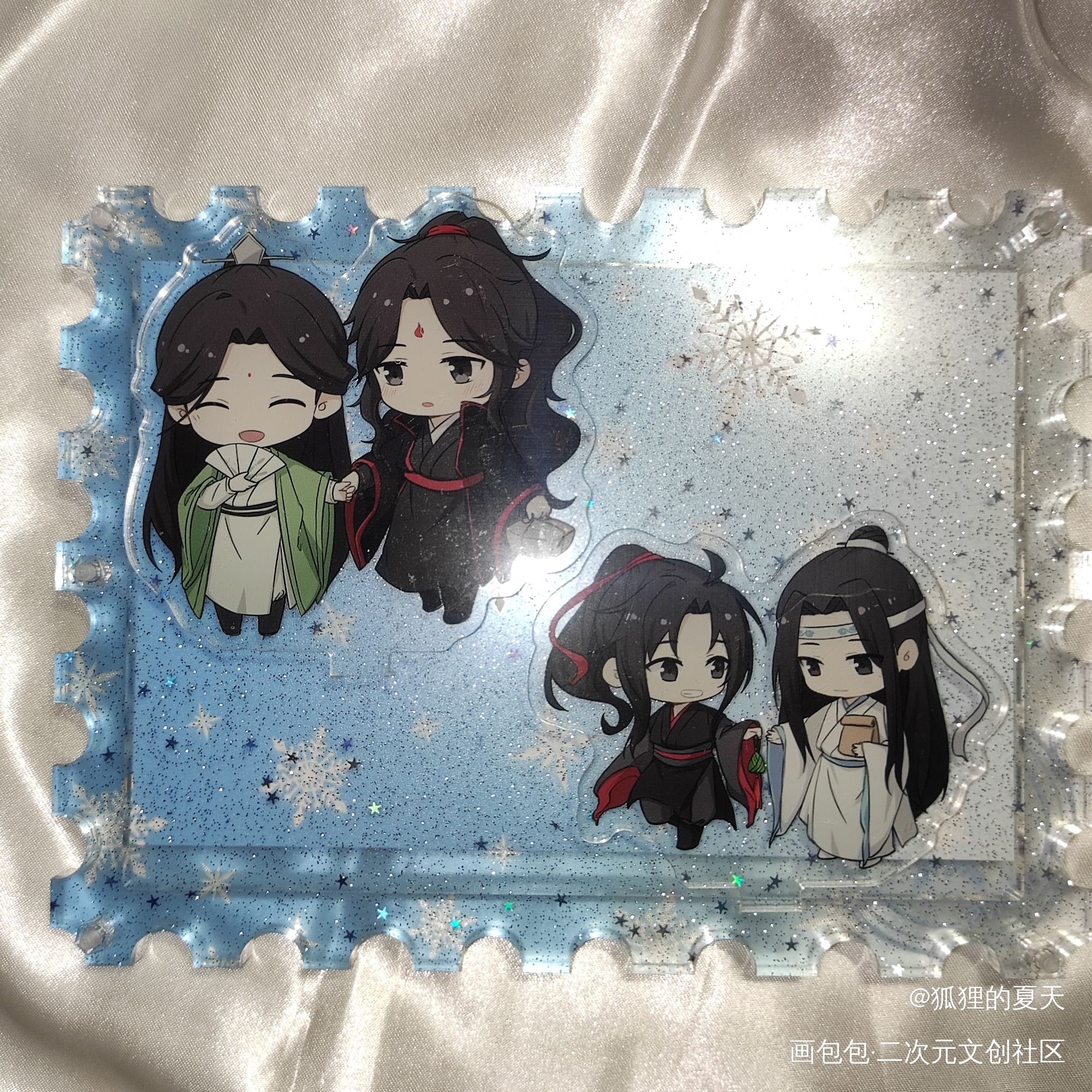 _人渣反派自救系统魔道祖师无料返图沈清秋·人渣反派自救系统蓝忘机·魔道祖师魏无羡·魔道祖师绘画作品