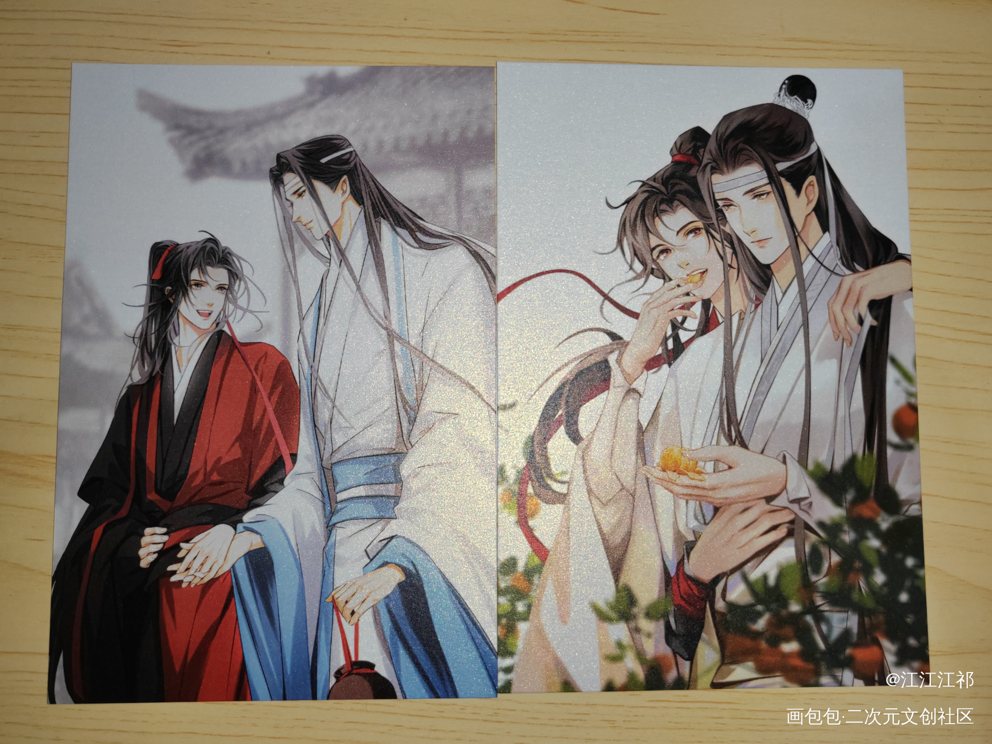 _魔道祖师授权返图忘羡绘画作品