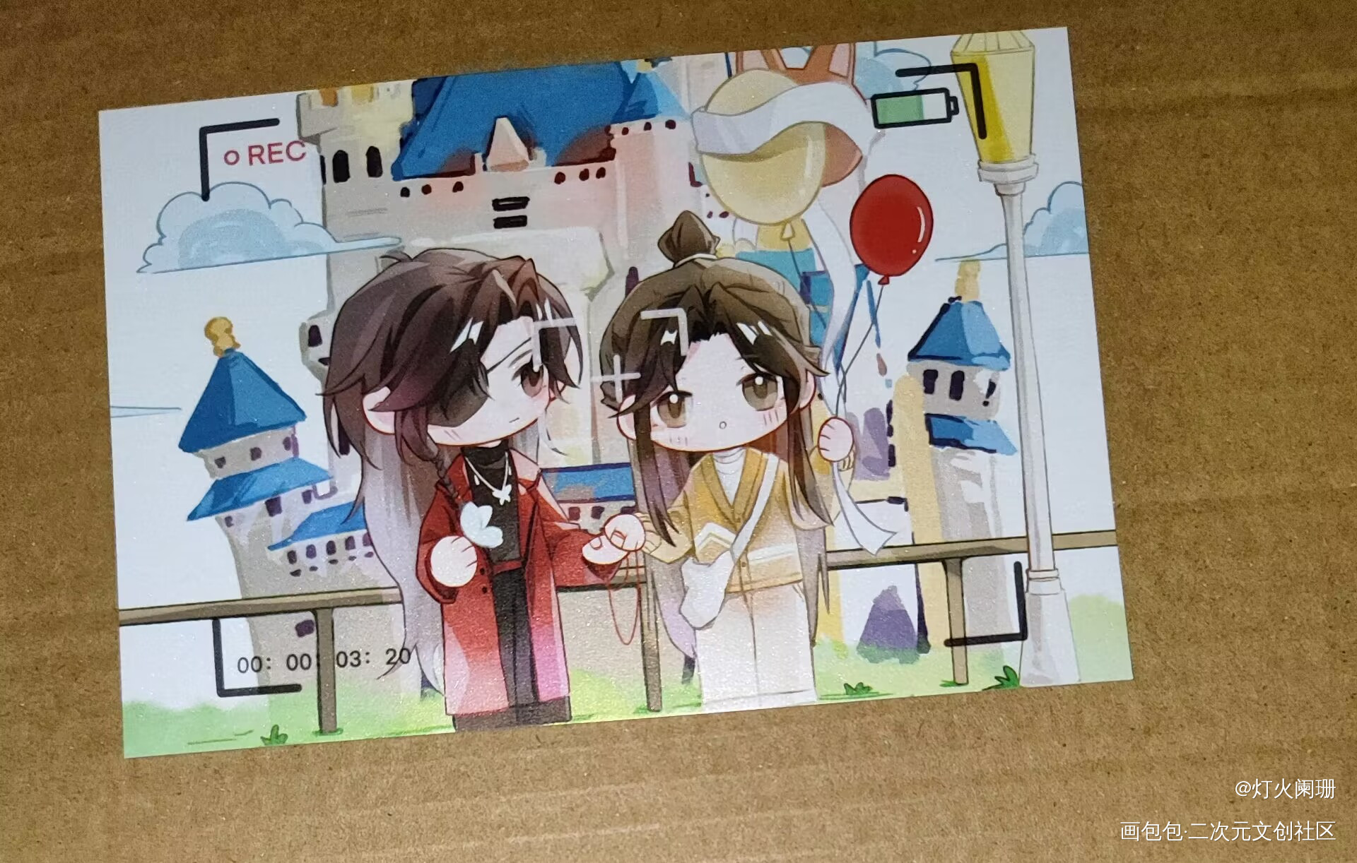 _天官赐福无料返图绘画作品