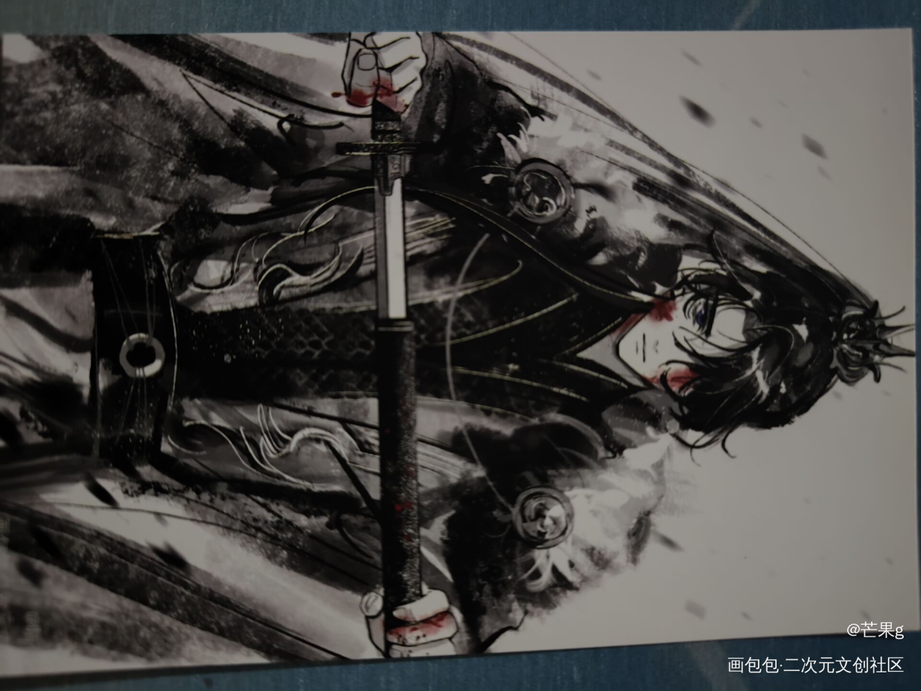 _二哈和他的白猫师尊无料返图绘画作品