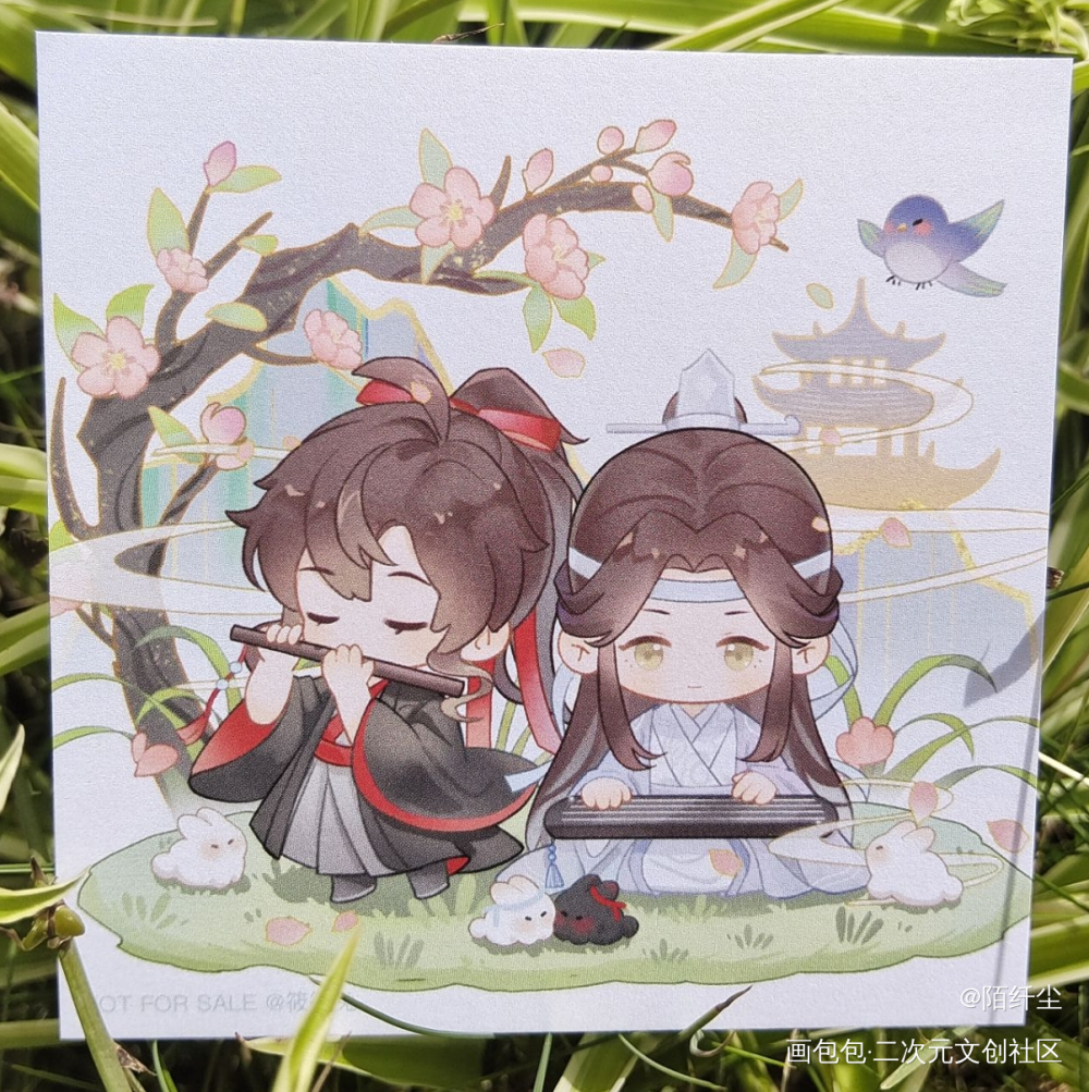 可爱_魔道祖师无料返图绘画作品