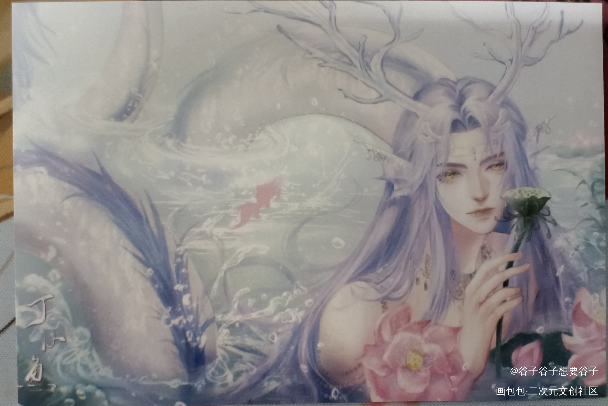 龙叽超绝！_魔道祖师授权返图忘羡蓝忘机·魔道祖师绘画作品