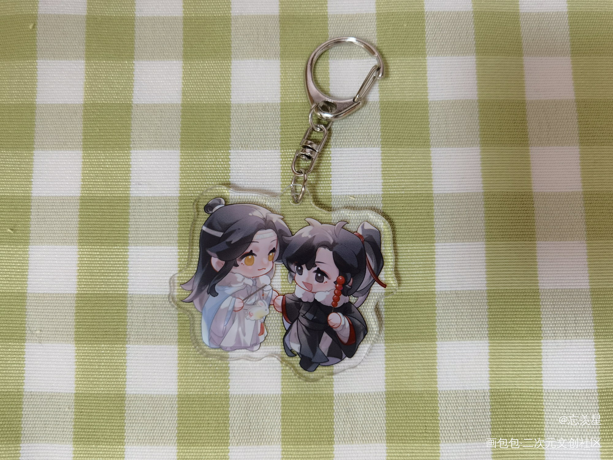 过元宵_魔道祖师无料返图蓝忘机·魔道祖师魏无羡·魔道祖师绘画作品