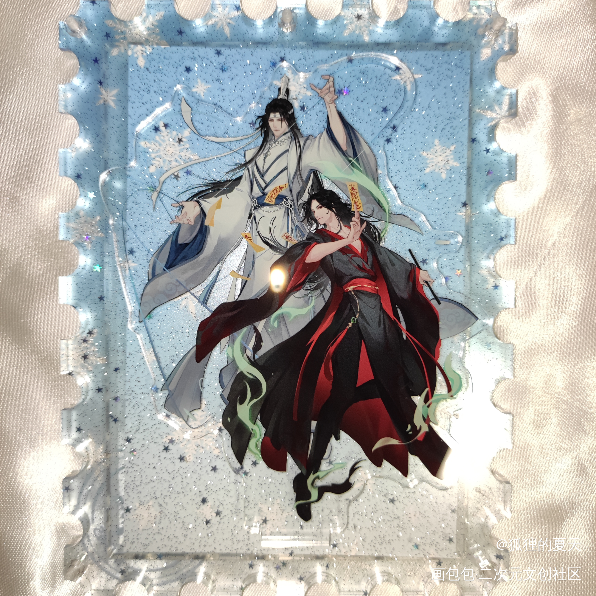 绝美大立牌！_魔道祖师无料返图忘羡蓝忘机·魔道祖师魏无羡·魔道祖师绘画作品
