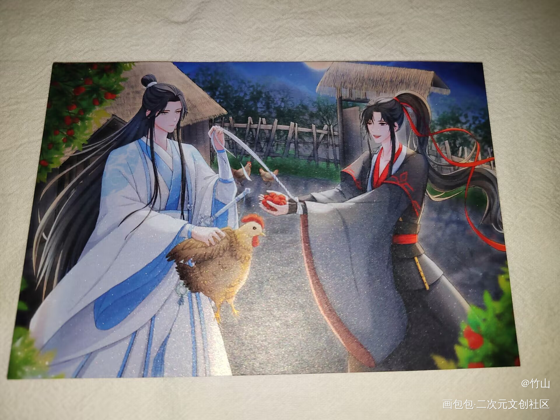 _魔道祖师无料返图绘画作品