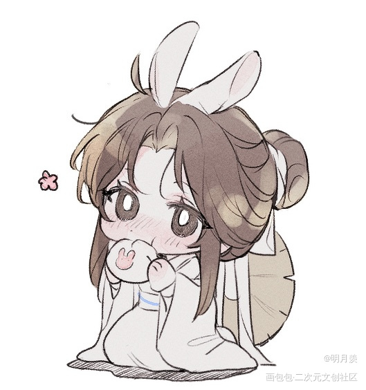 小兔怜太可爱了_花城·天官赐福谢怜·天官赐福洛冰河·人渣反派自救系统沈清秋·人渣反派自救系统蓝忘机·魔道祖师魏无羡·魔道祖师绘画作品