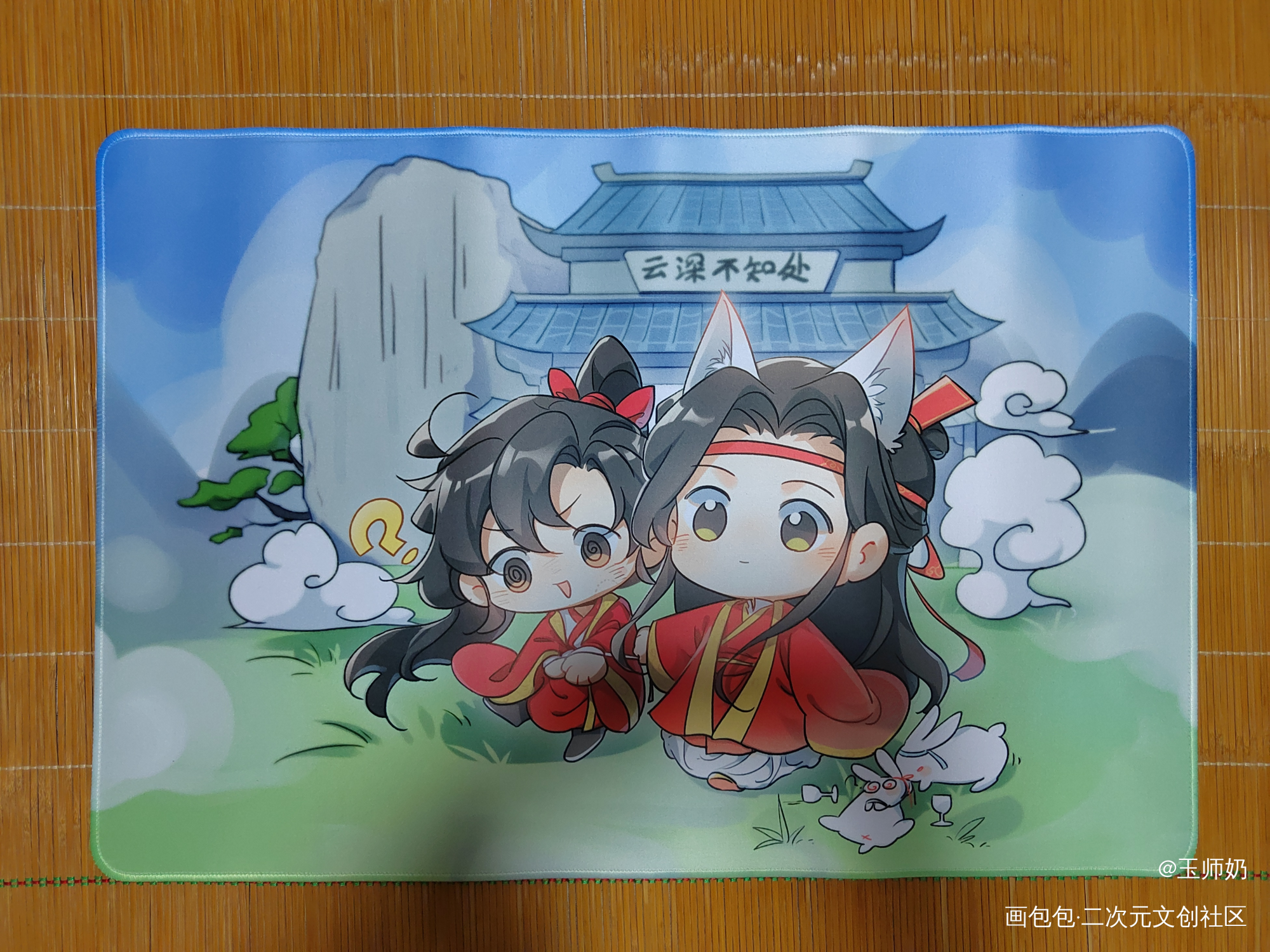 _魔道祖师授权返图忘羡蓝忘机·魔道祖师魏无羡·魔道祖师古风Q版绘画作品