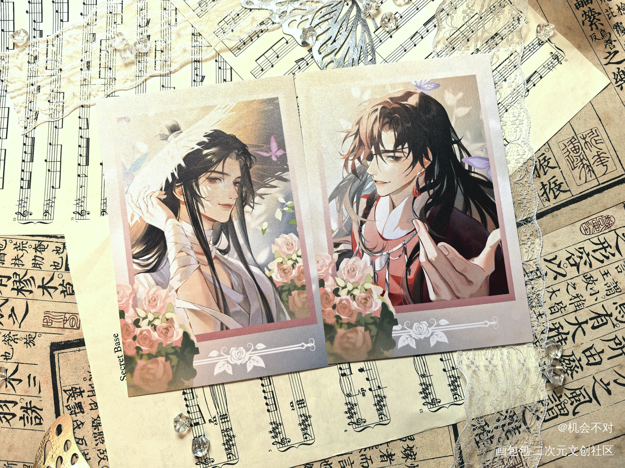 _天官赐福花城·天官赐福谢怜·天官赐福绘画作品
