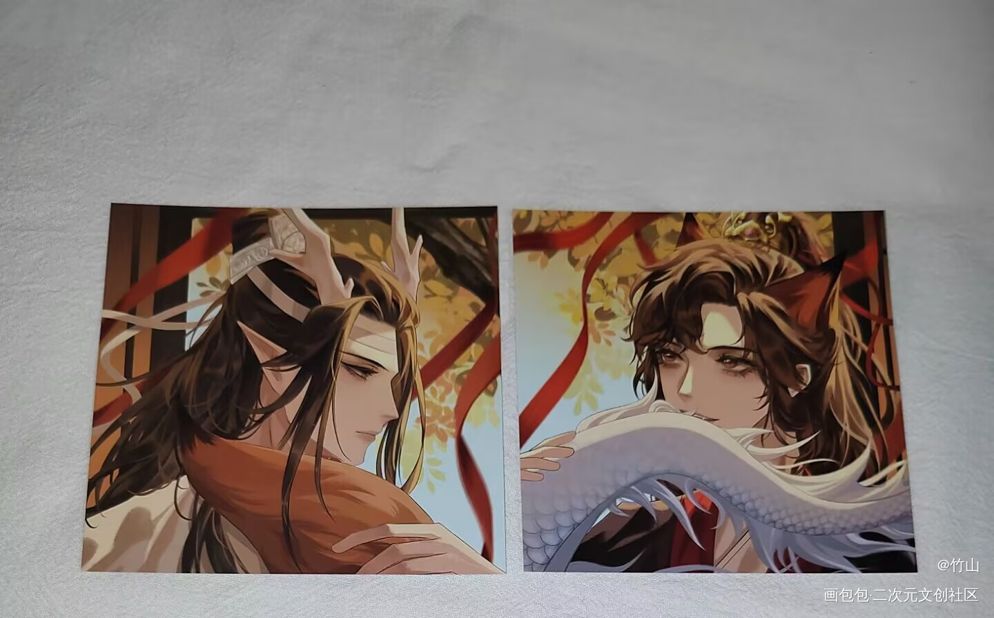 _魔道祖师无料返图绘画作品
