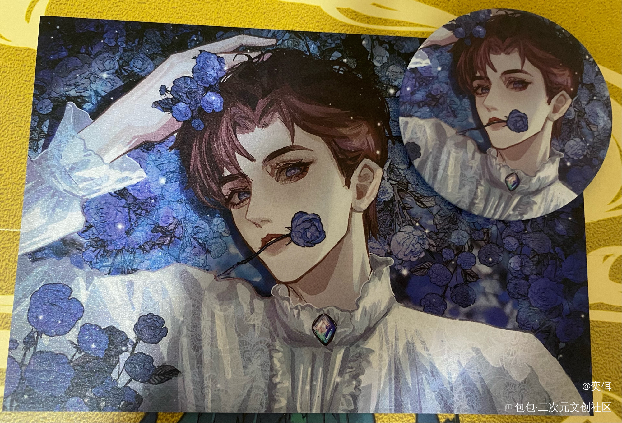 _谁把谁当真188男团授权返图绘画作品