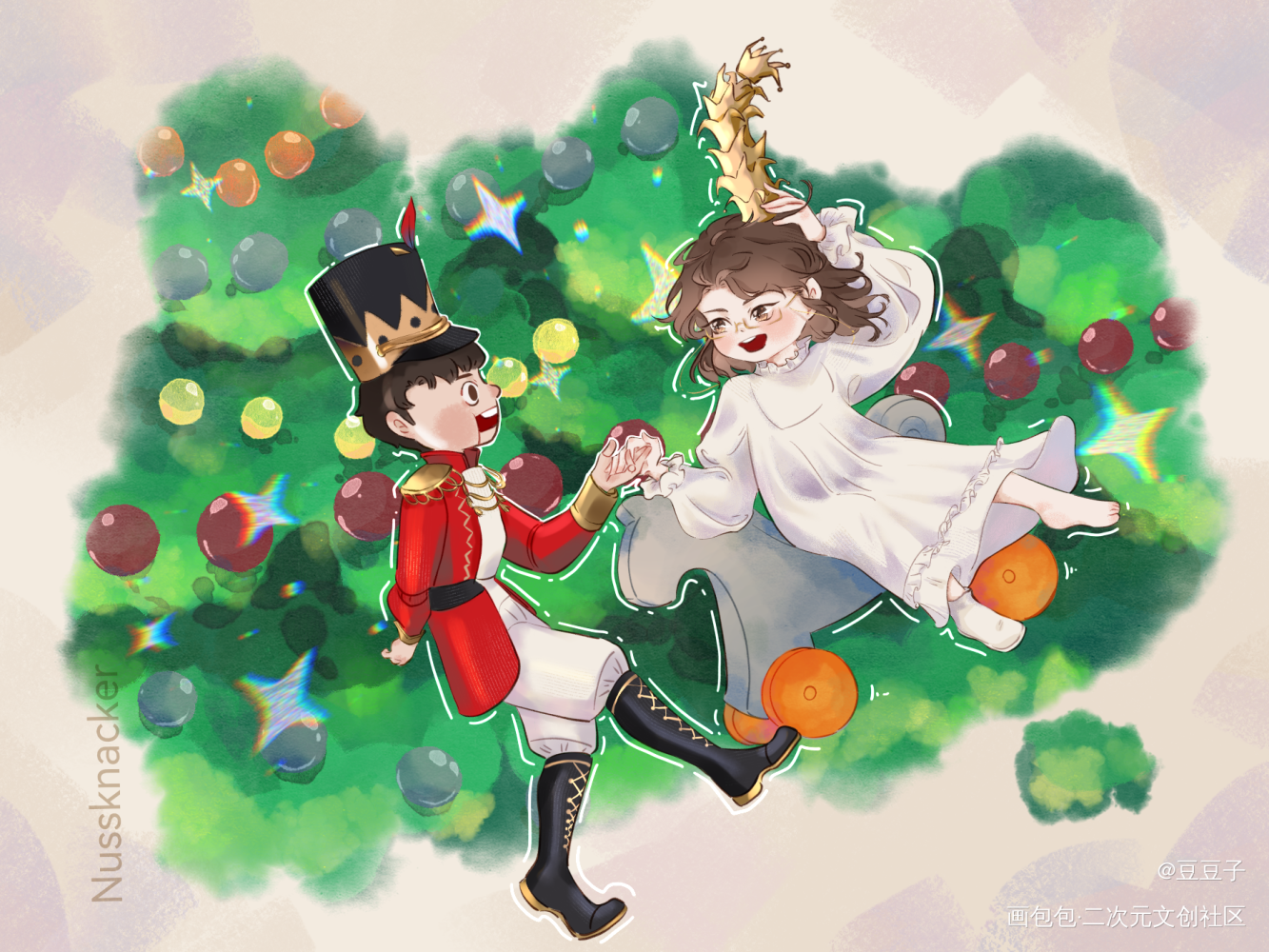 _默读费渡0731生日快乐舟渡费渡·默读绘画作品