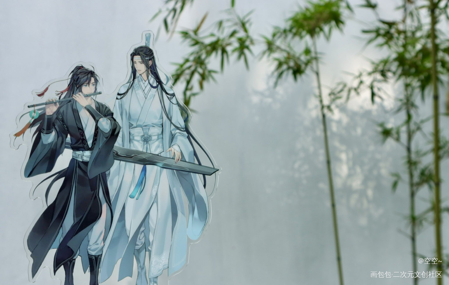 _魔道祖师忘羡蓝忘机·魔道祖师魏无羡·魔道祖师绘画作品