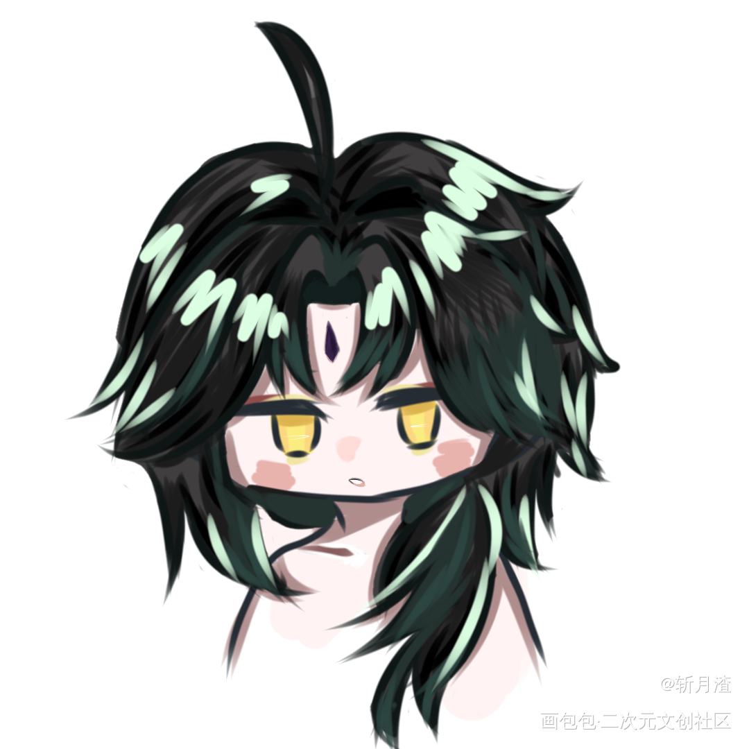 原神.魈_原神Q版绘画作品