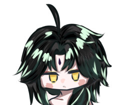 原神.魈_绘画作品