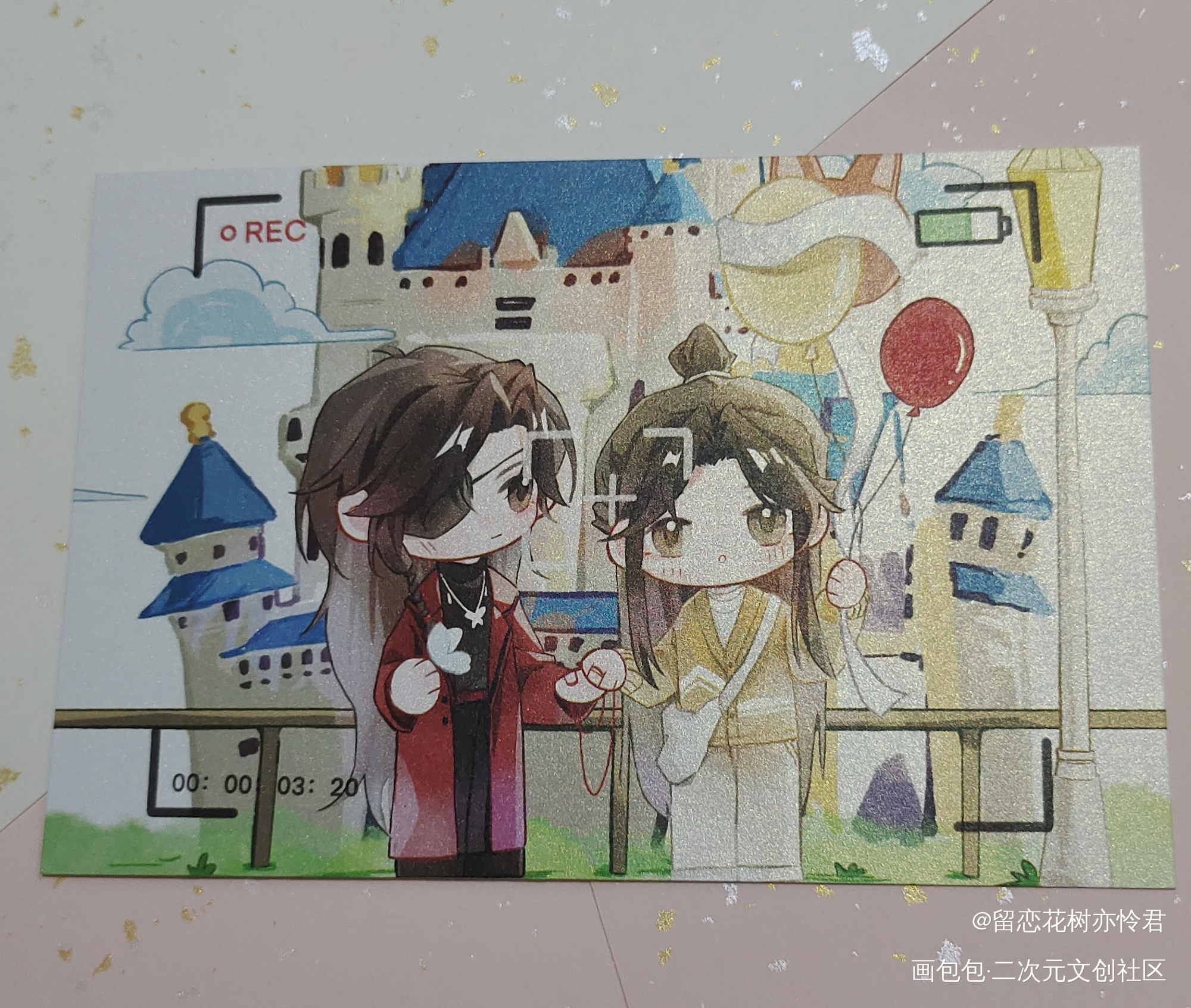 卡哇伊_天官赐福无料返图花城·天官赐福谢怜·天官赐福绘画作品