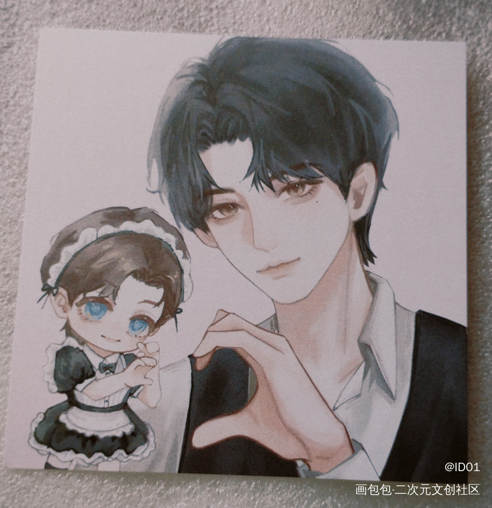 好可爱啊啊啊_188男团授权返图绘画作品