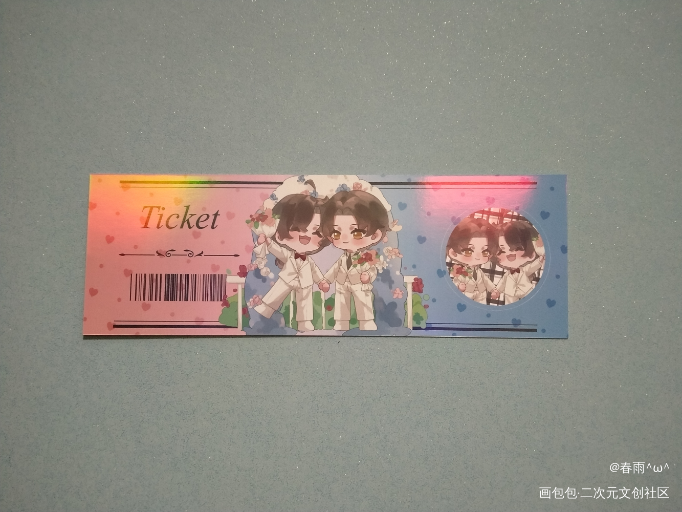 忘羡萌萌哒😘_魔道祖师授权返图蓝忘机·魔道祖师魏无羡·魔道祖师绘画作品
