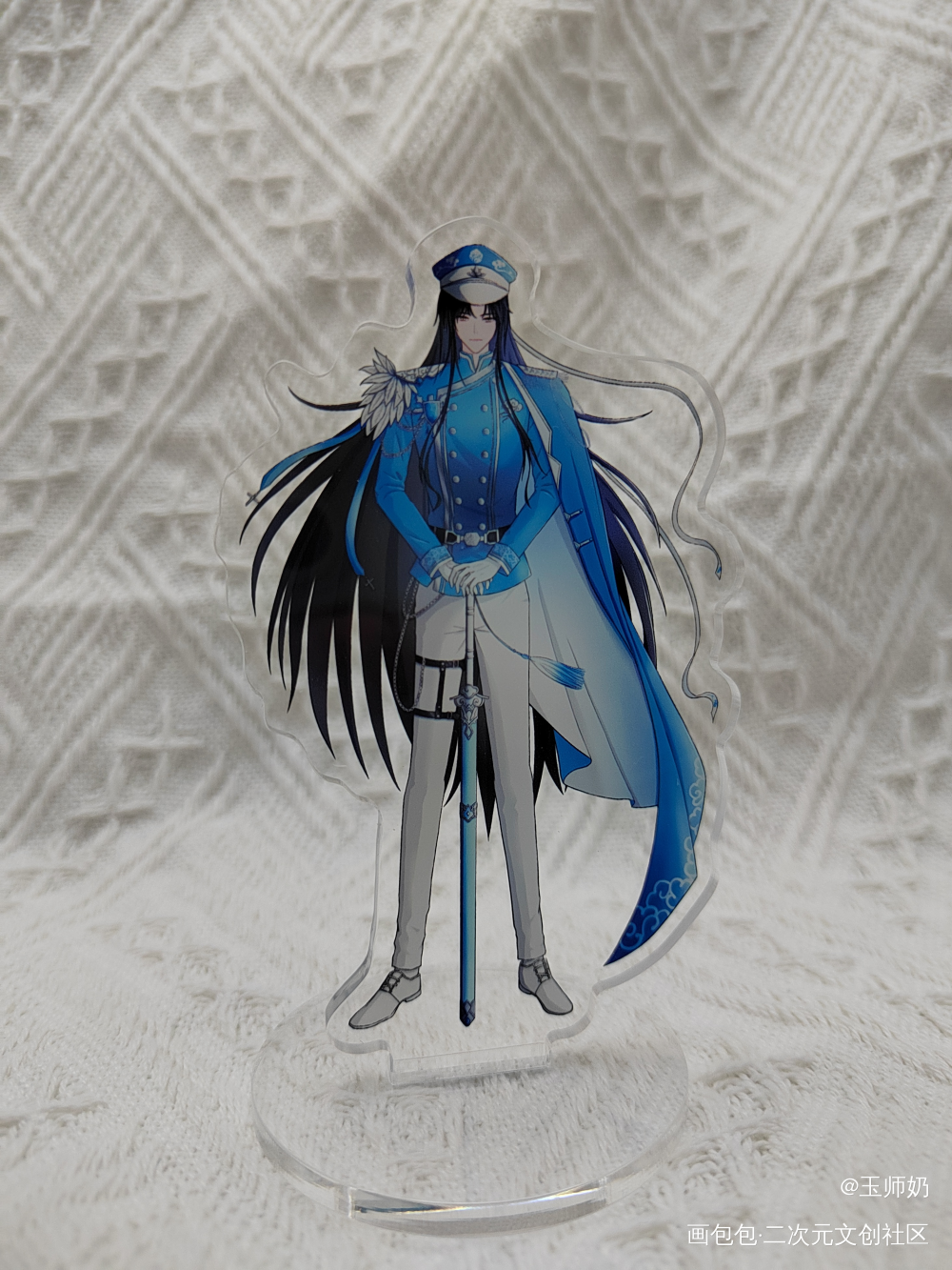 _画包包魔道祖师授权返图忘羡蓝忘机·魔道祖师蓝忘机古风绘画作品