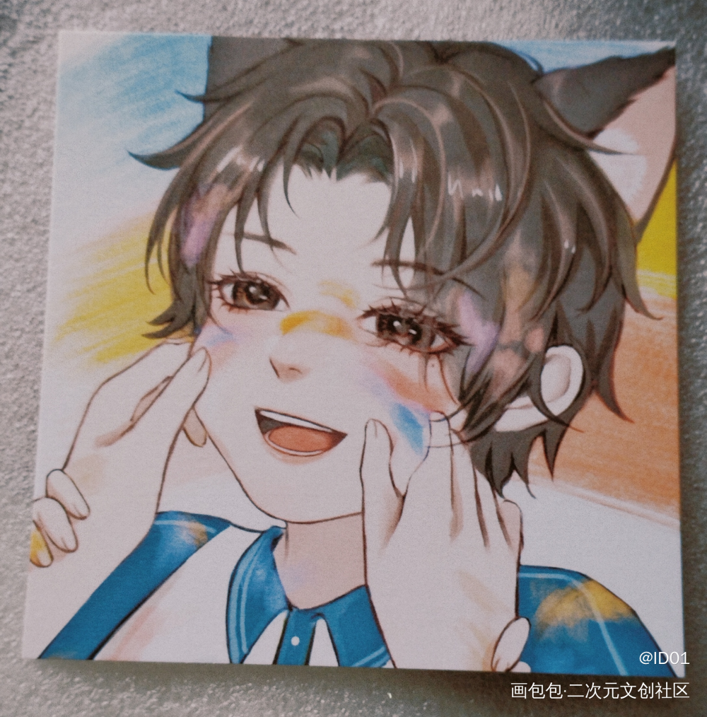 太萌了宝宝😘_188男团授权返图绘画作品