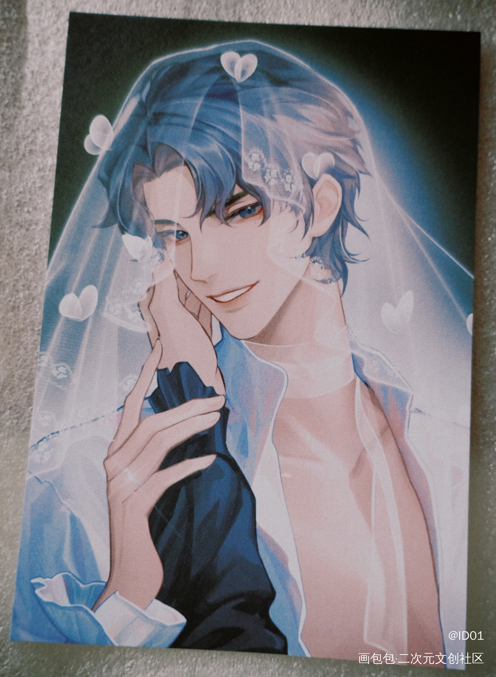 美美哒甜辛❤💋_188男团授权返图绘画作品