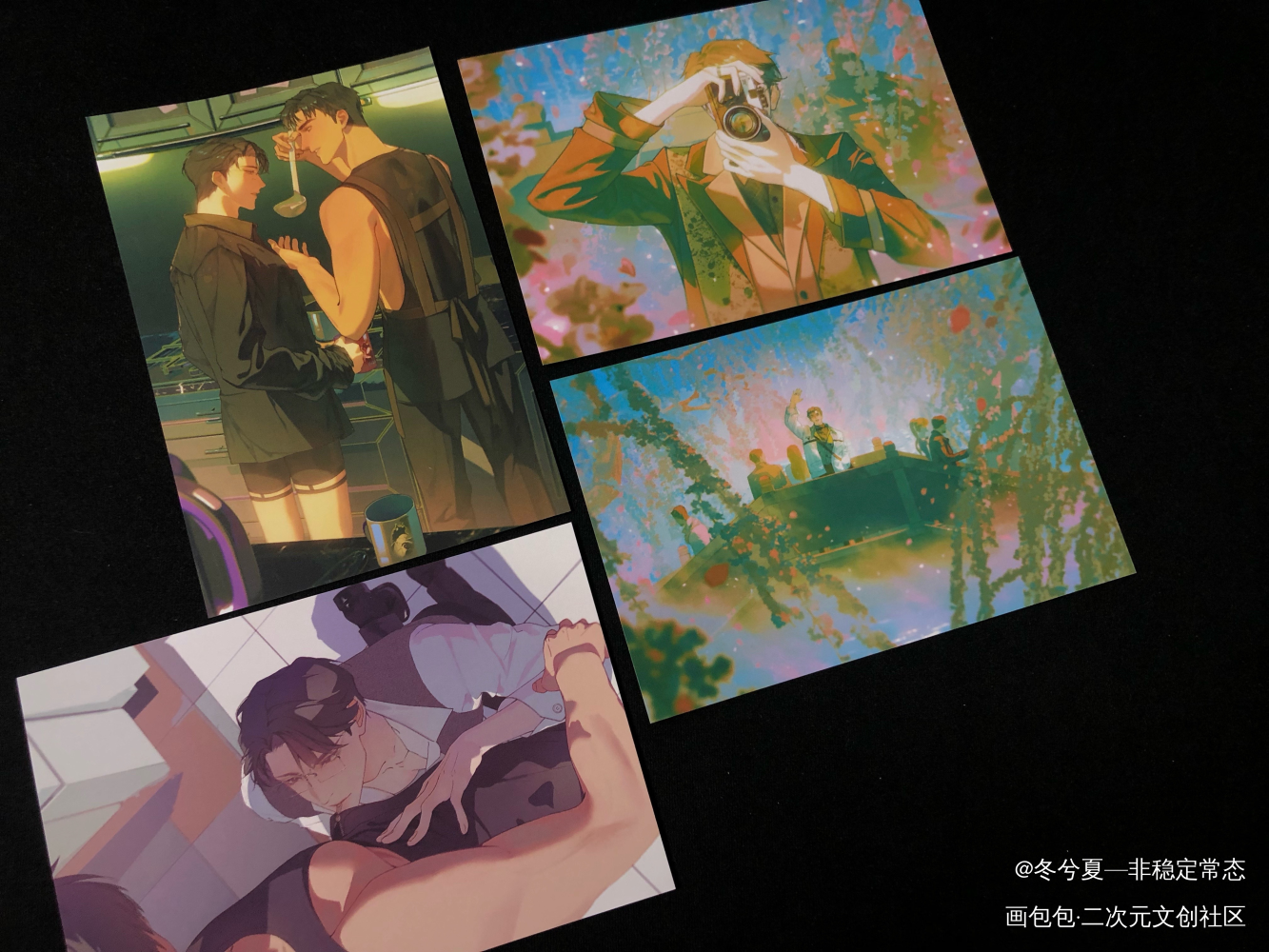 _针锋对决188男团无料返图周边秀原顾绘画作品