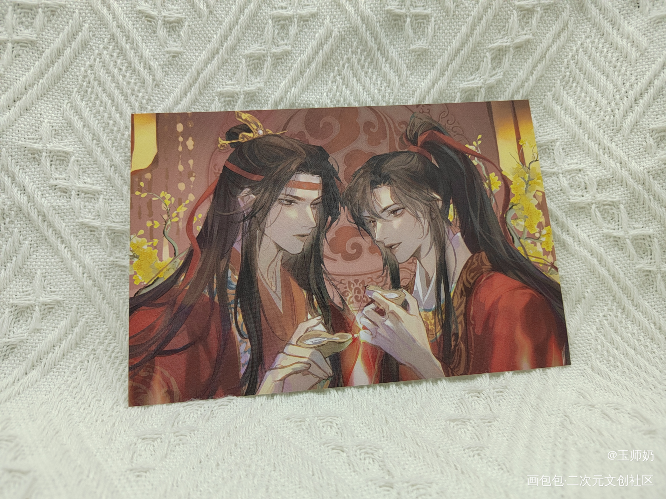 _画包包天官赐福魔道祖师无料返图花怜忘羡古风绘画作品
