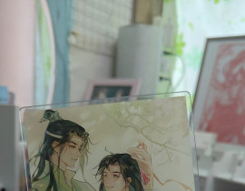我也是拥有立牌的人了_绘画作品