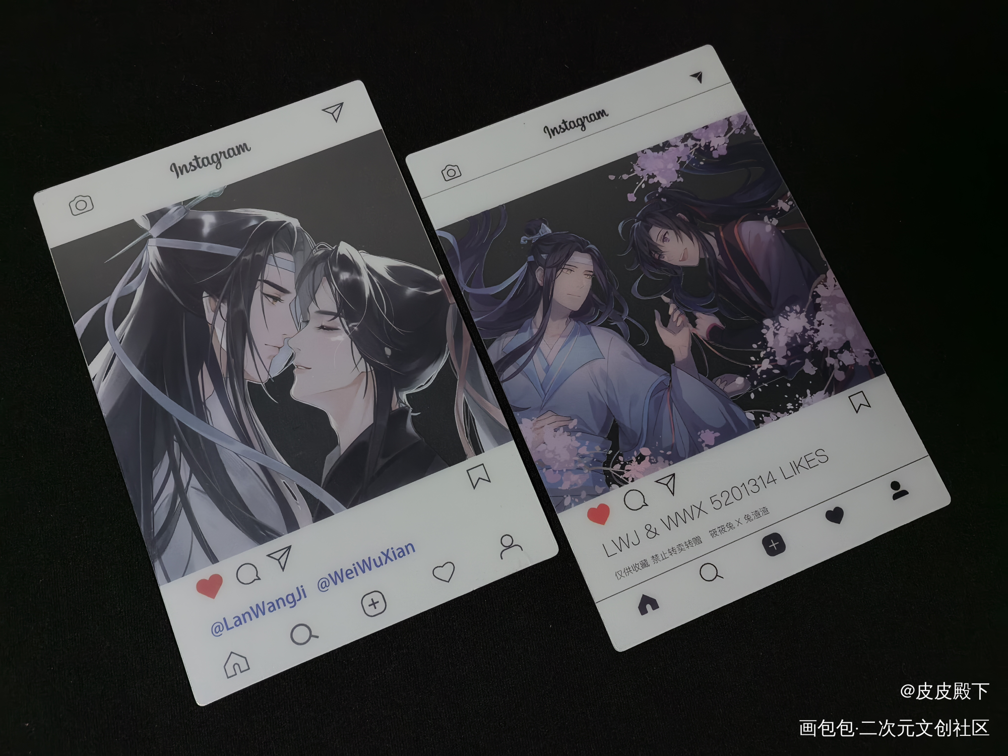 _魔道祖师无料返图周边秀忘羡绘画作品