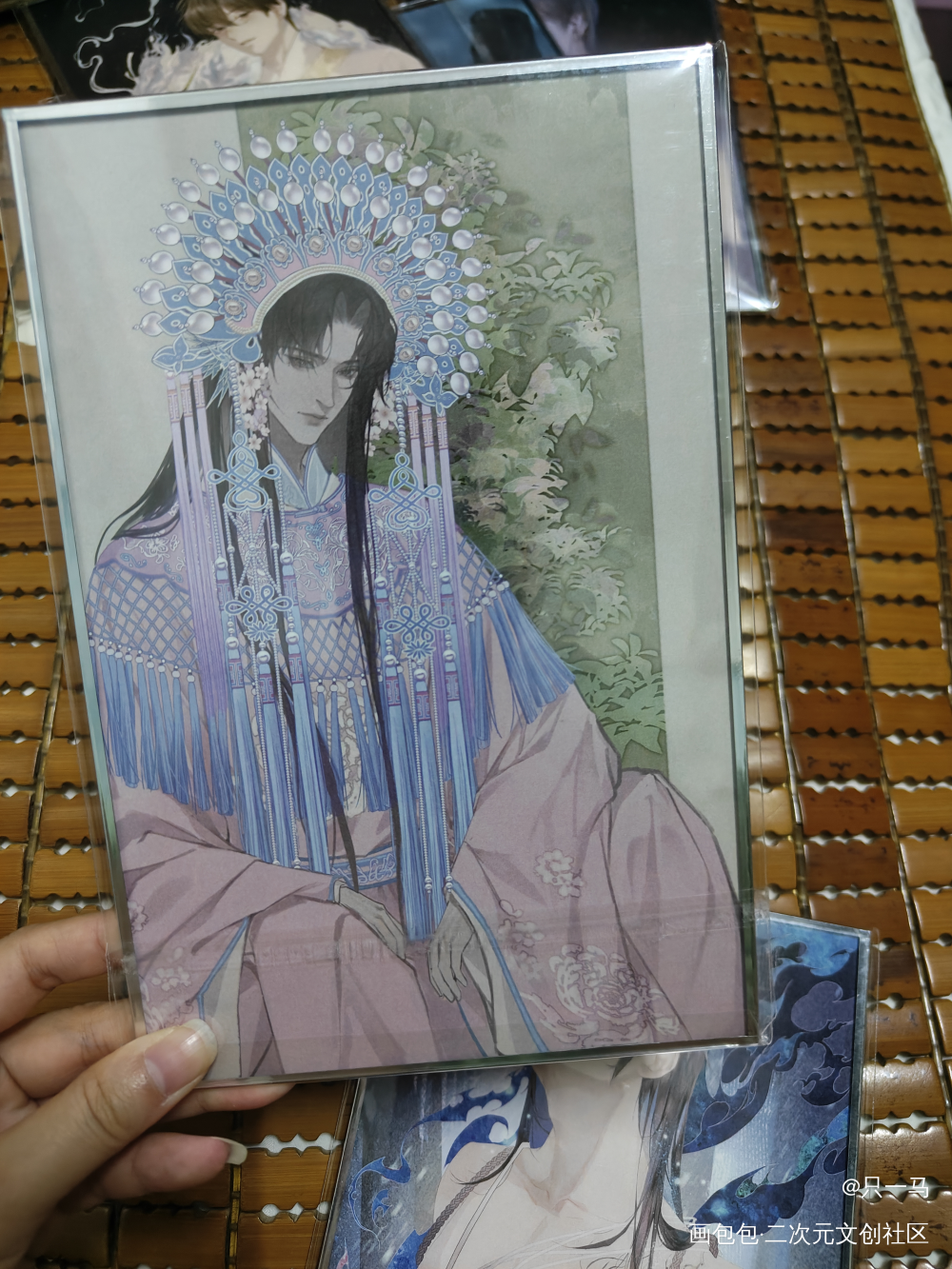 奋斗好久的亚克力_盗墓笔记无料返图解雨臣·盗墓笔记绘画作品